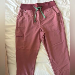 women's Mineral Mauve Zamora™ High Waisted 2.0 - Jogger Scrub Pants - L